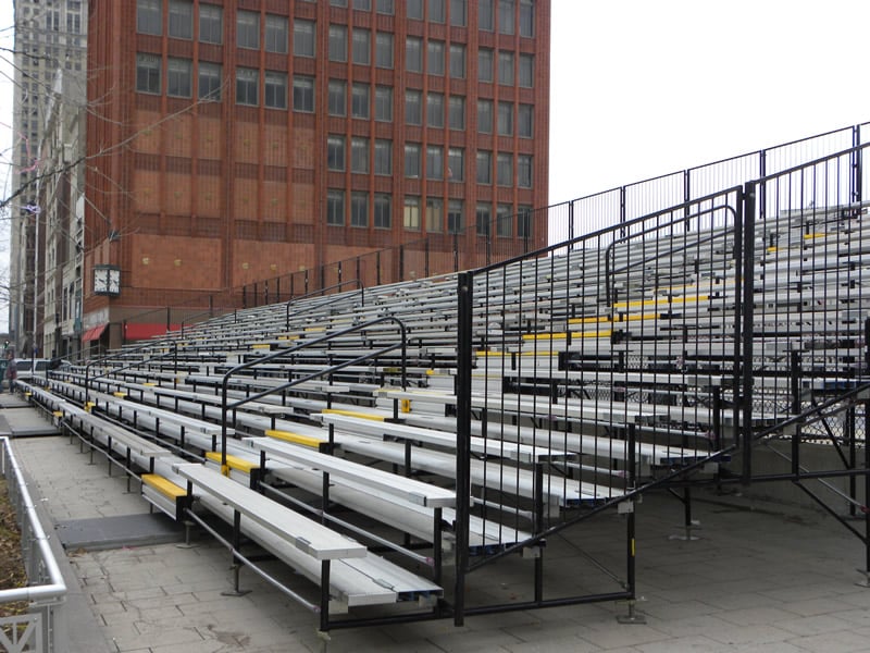 Bleacher Rental Example Photo