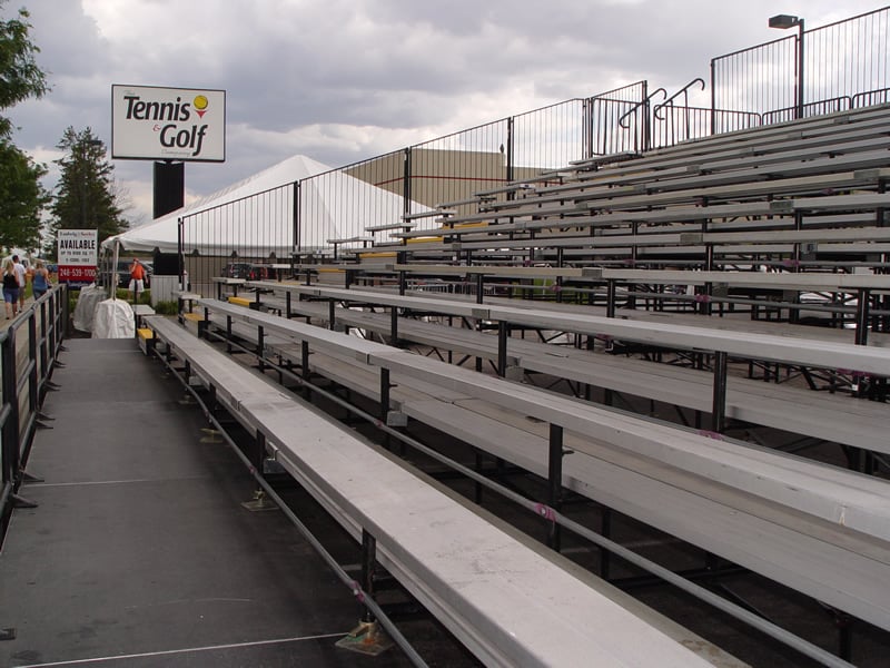 Bleacher Rental Example Photo