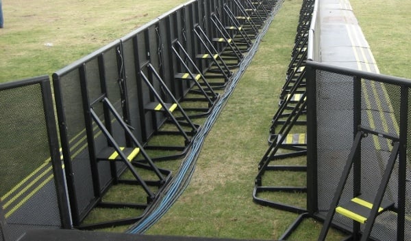 Concert Barricade Rental