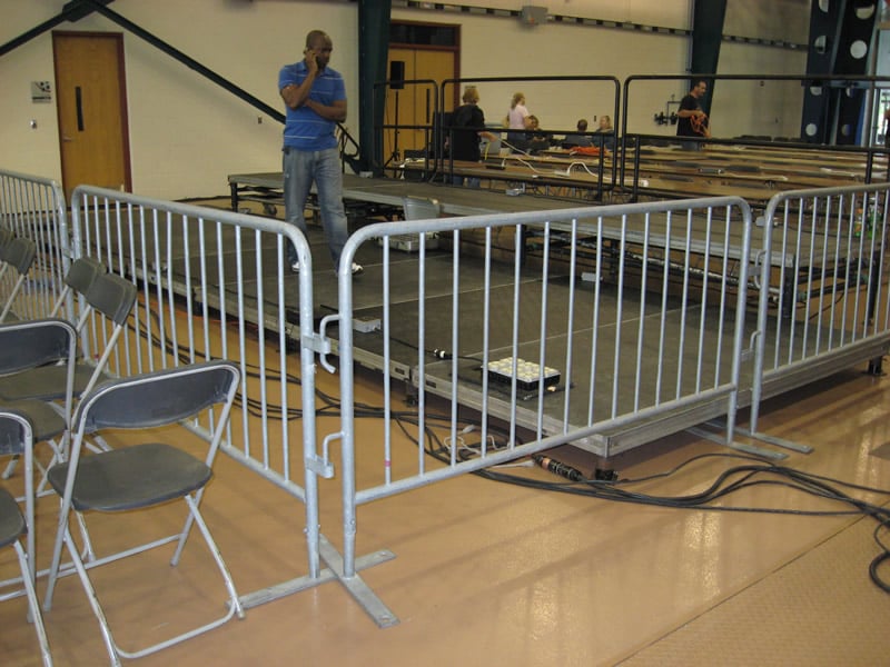 Event Crowd Control Bike Rack Barricade Rental