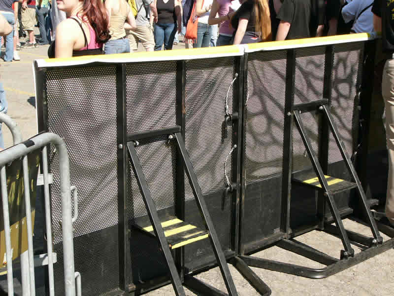 Crowd Control Barricade Rental