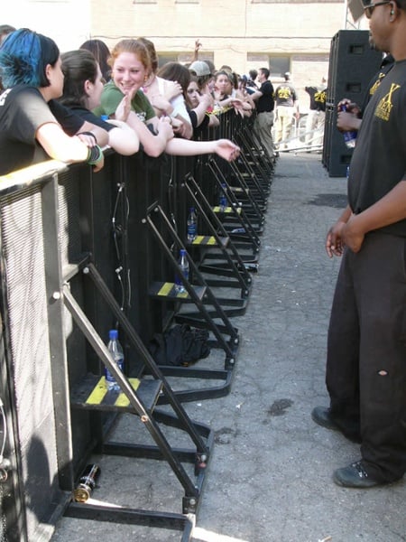 Crowd Control Barricade Rental