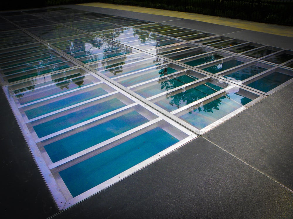 Clear Pool Cover Rental