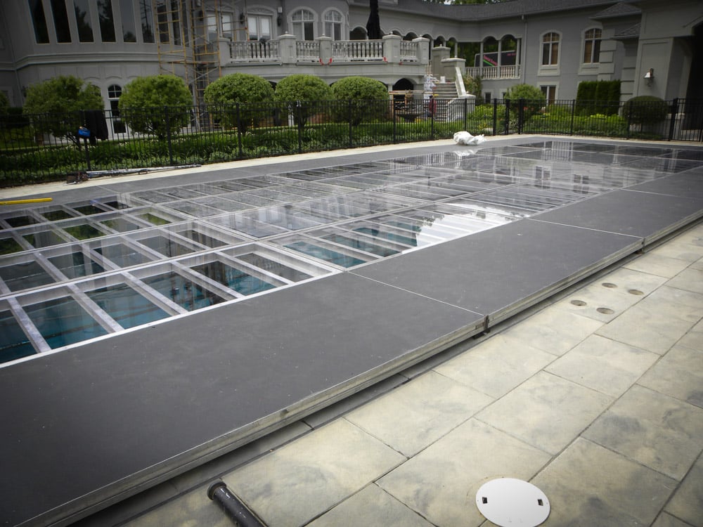 Clear Pool Cover Rental