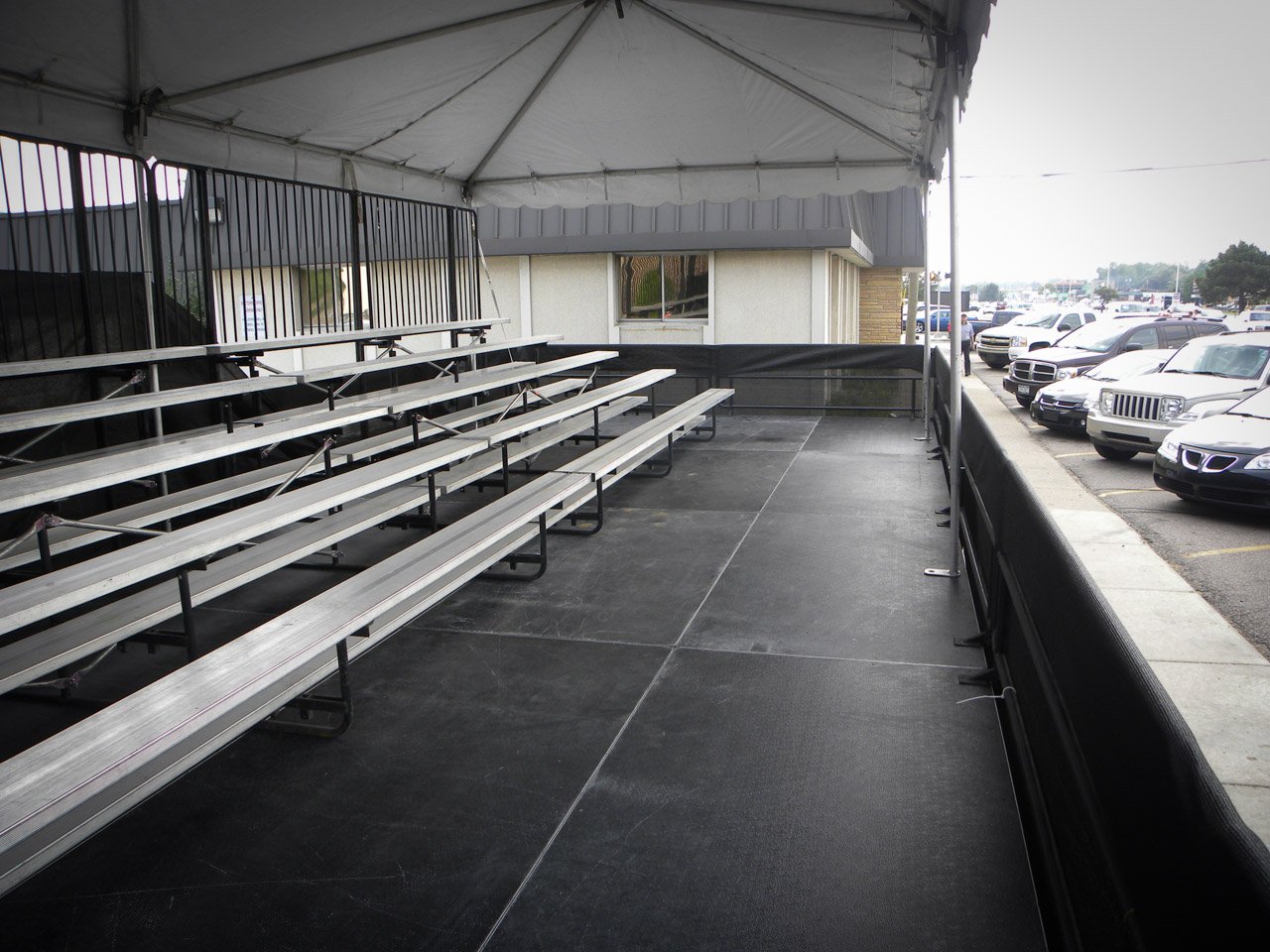 Bleacher Rental Example Photo