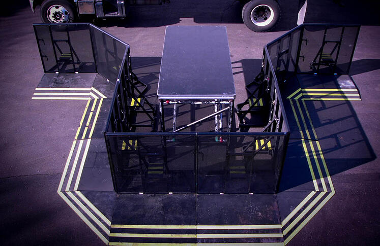 Concert Barricade Rental