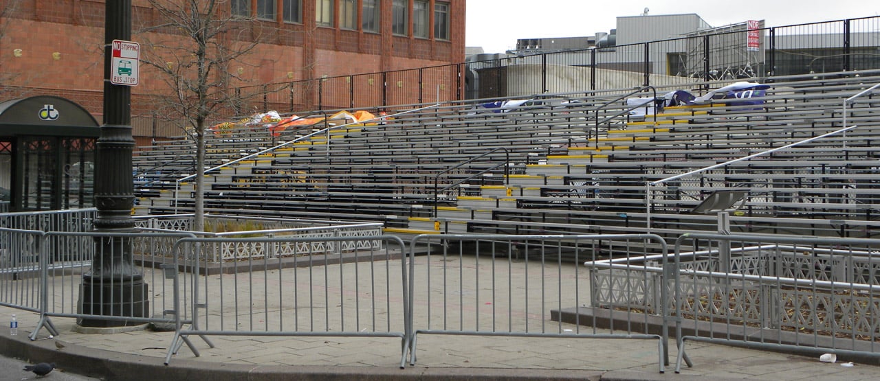 Bleacher Rental Example Photo