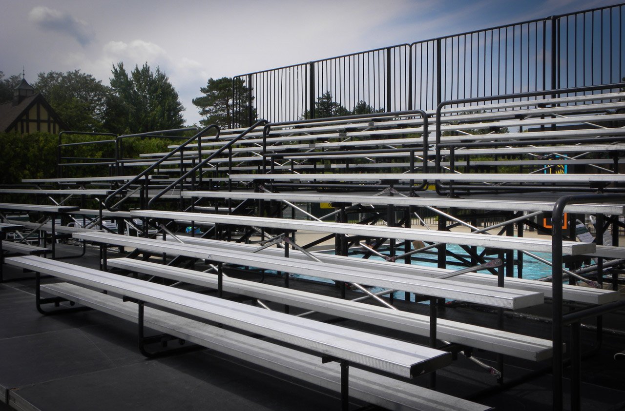 Bleacher Rental Example Photo