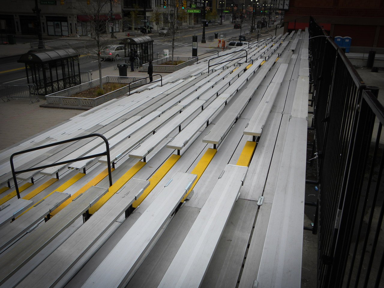 Bleacher Rental Example Photo