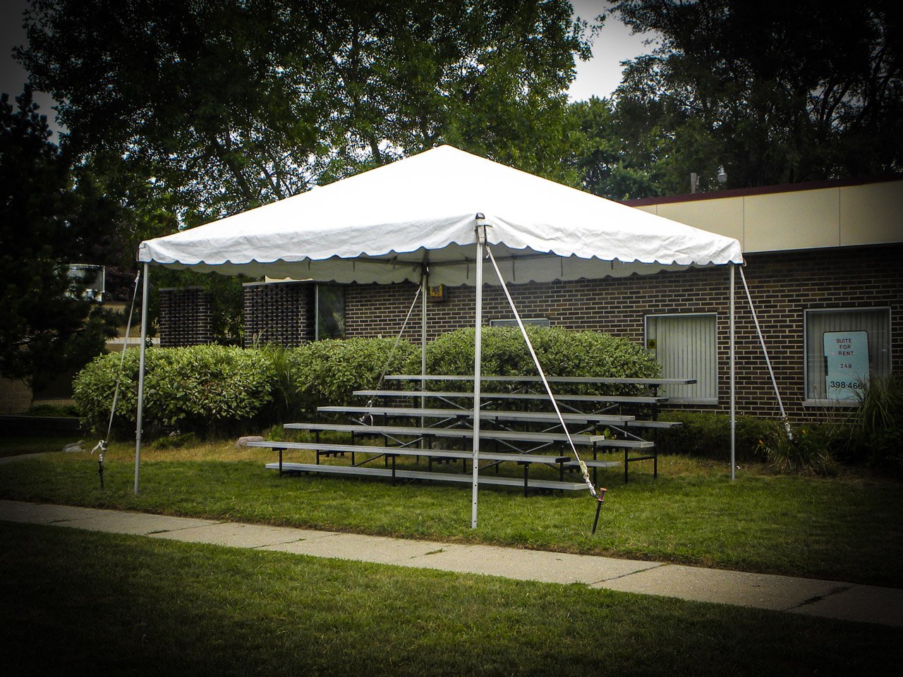 Bleacher Rental Example Photo