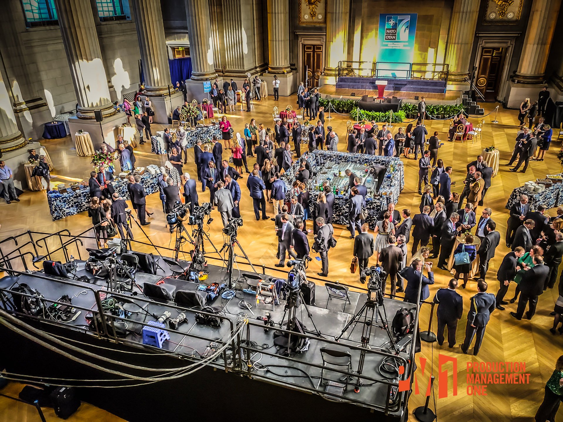 Full Event Production For NATO / US State Department at the Historic Andrew W. Mellon Auditorium in Washington DC