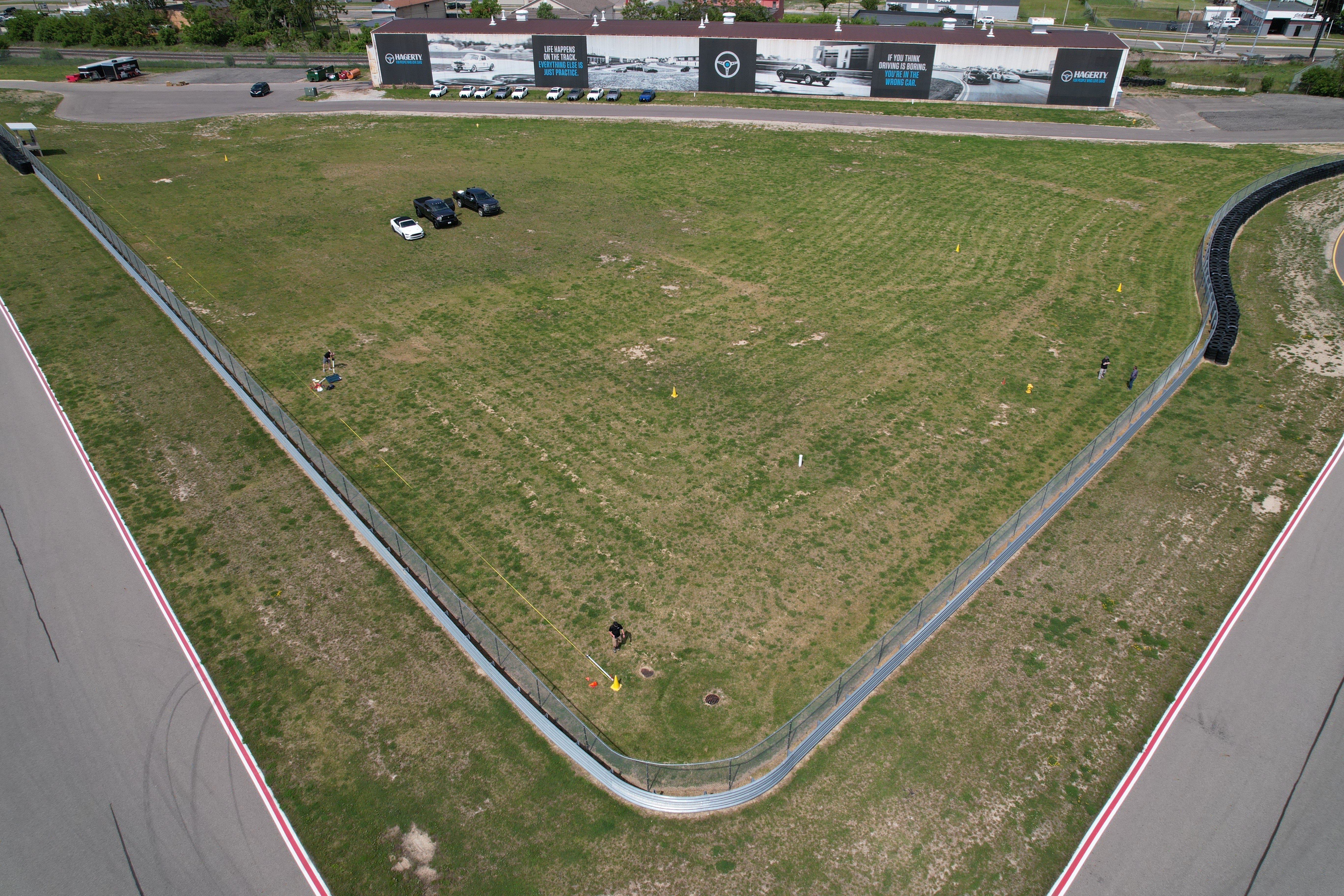 Turn 9 at M1 Concourse in Pontiac, Michigan