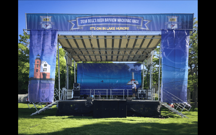 StageLine SL100 as Proscenium Stage