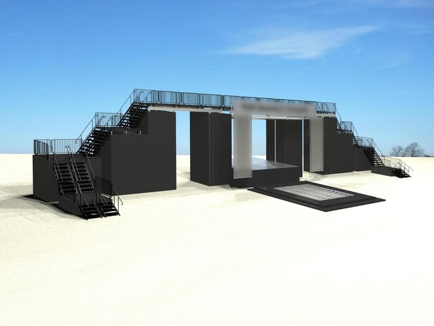 DJ Riser and Dance Floor