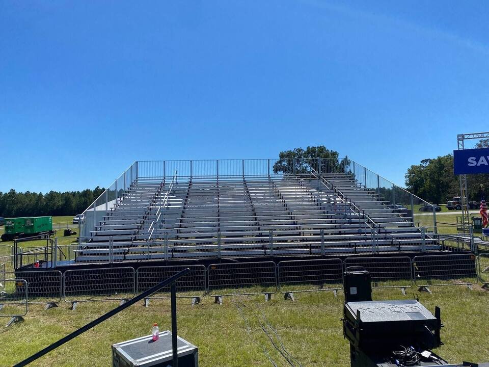 Tiered Bleachers