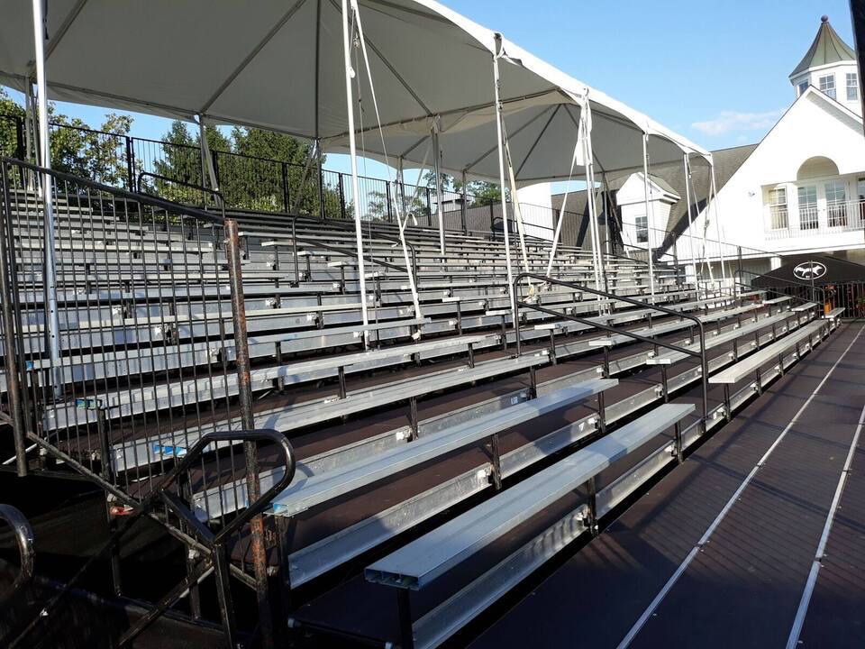 Covered Tiered Seating