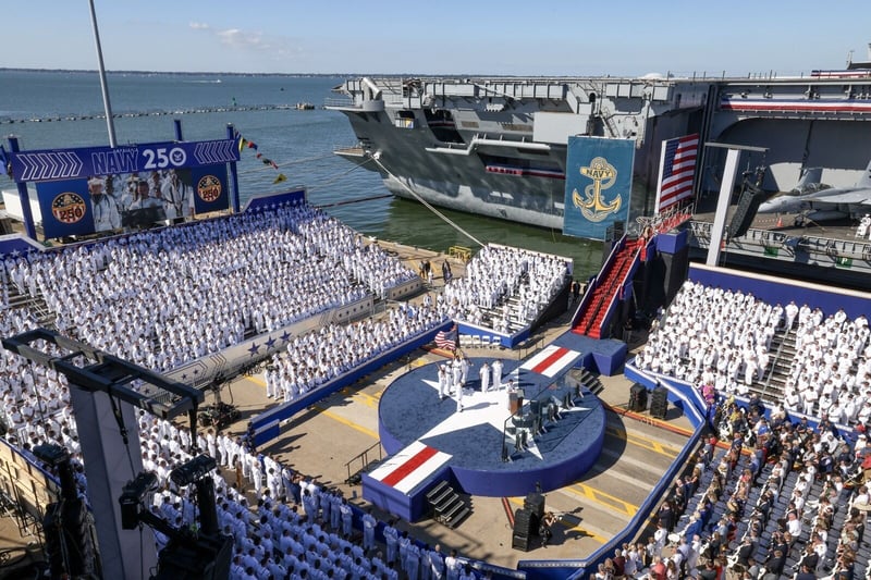 US Navy 250 Bleachers