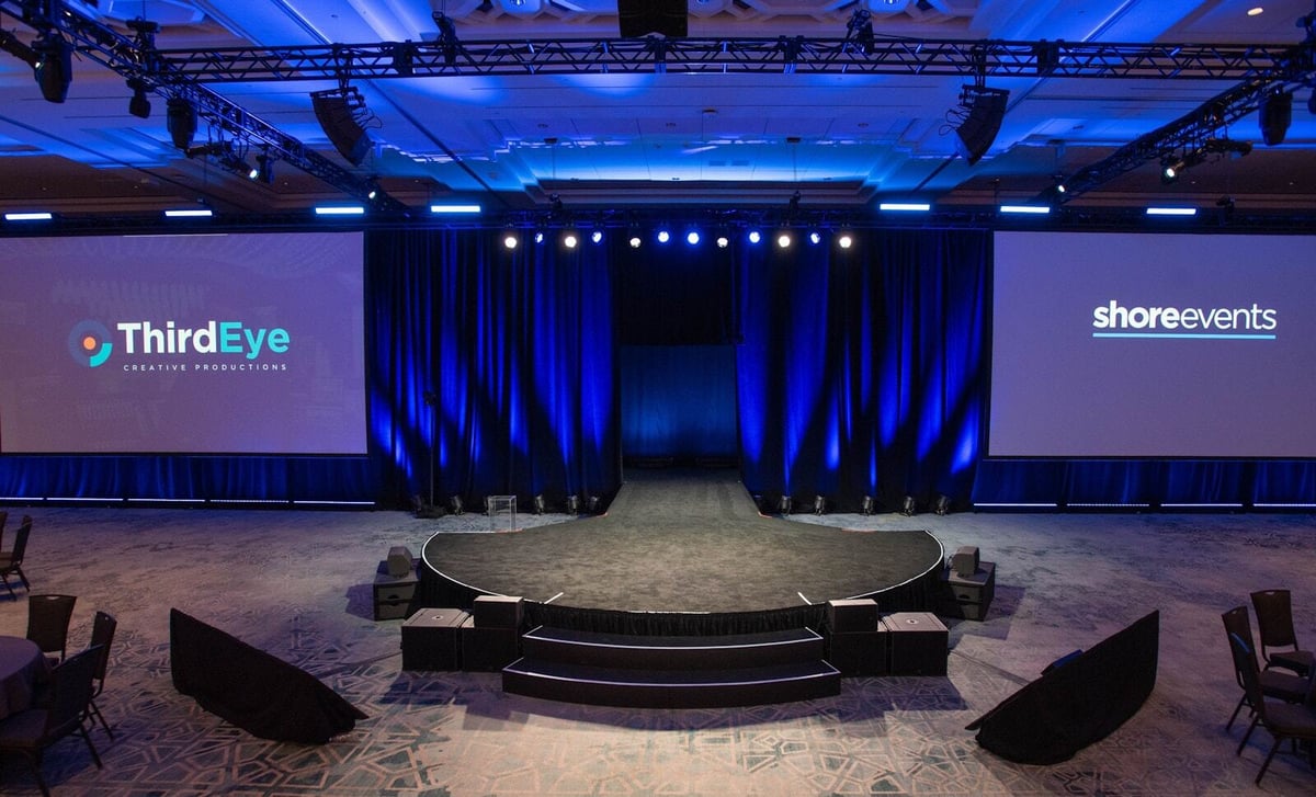 Custom Staging at the Gaylord Palms in Orlando, Florida