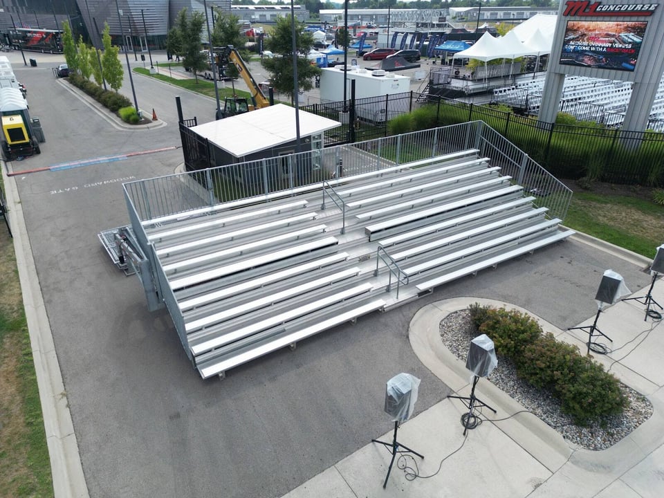 Trackside Bleachers