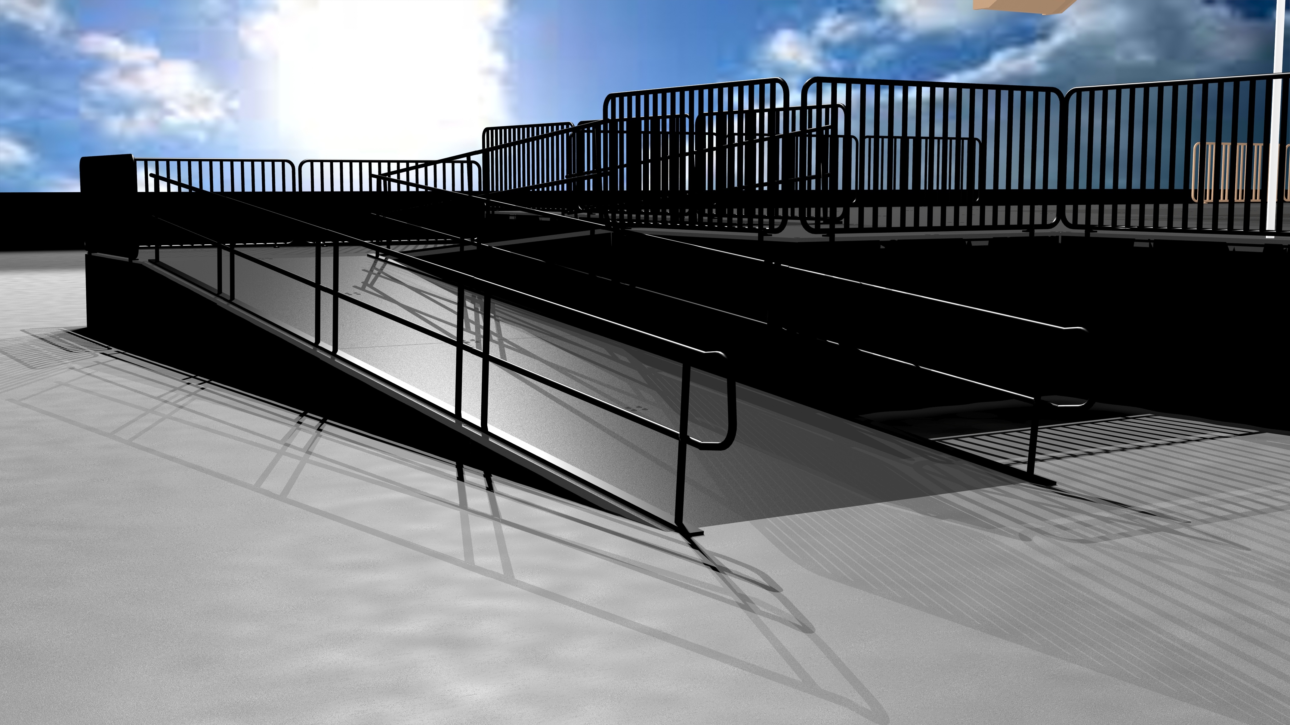 Backstage at PM1 ADA Ramp Rental