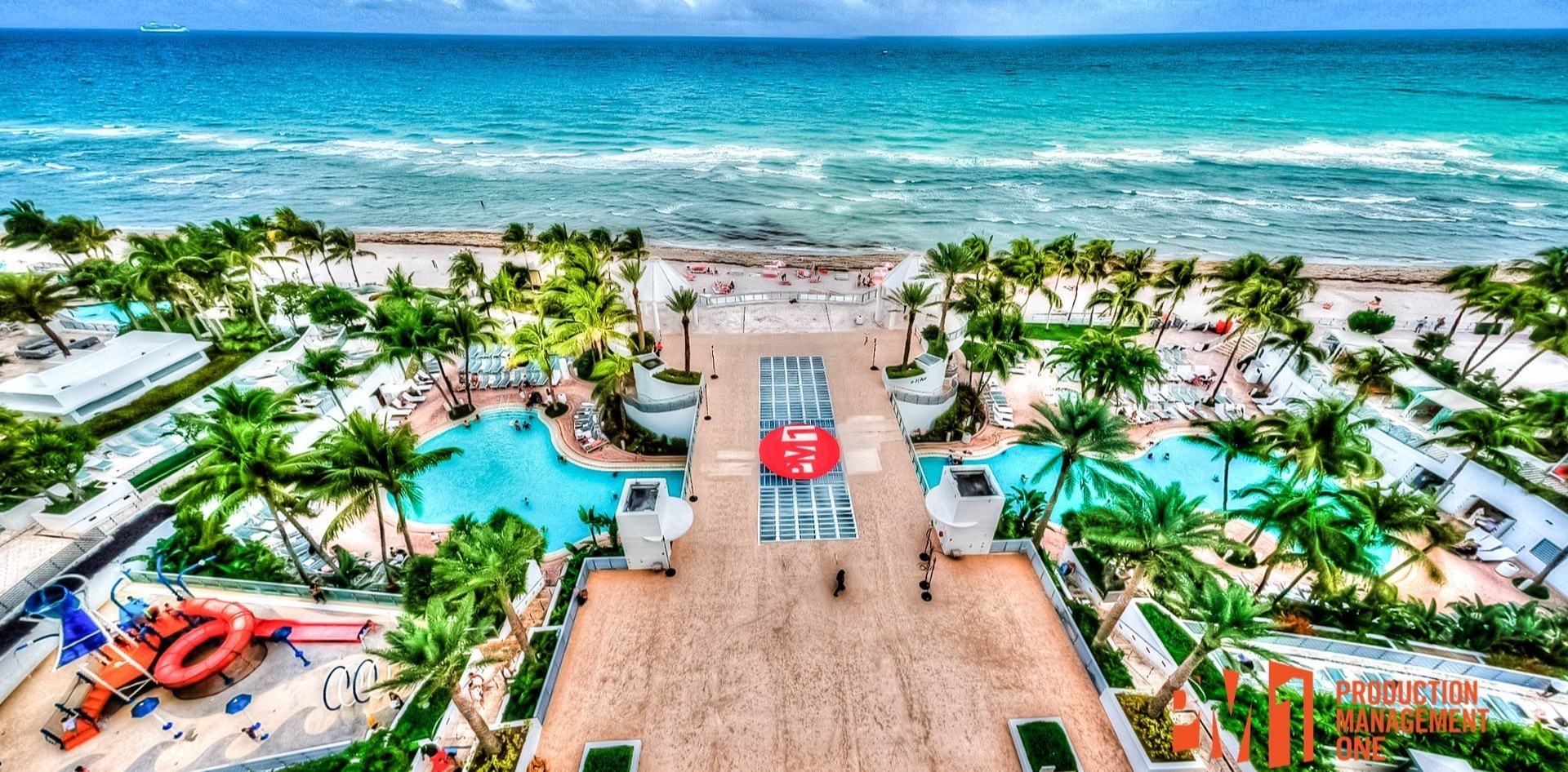 Trade Show Over Pool